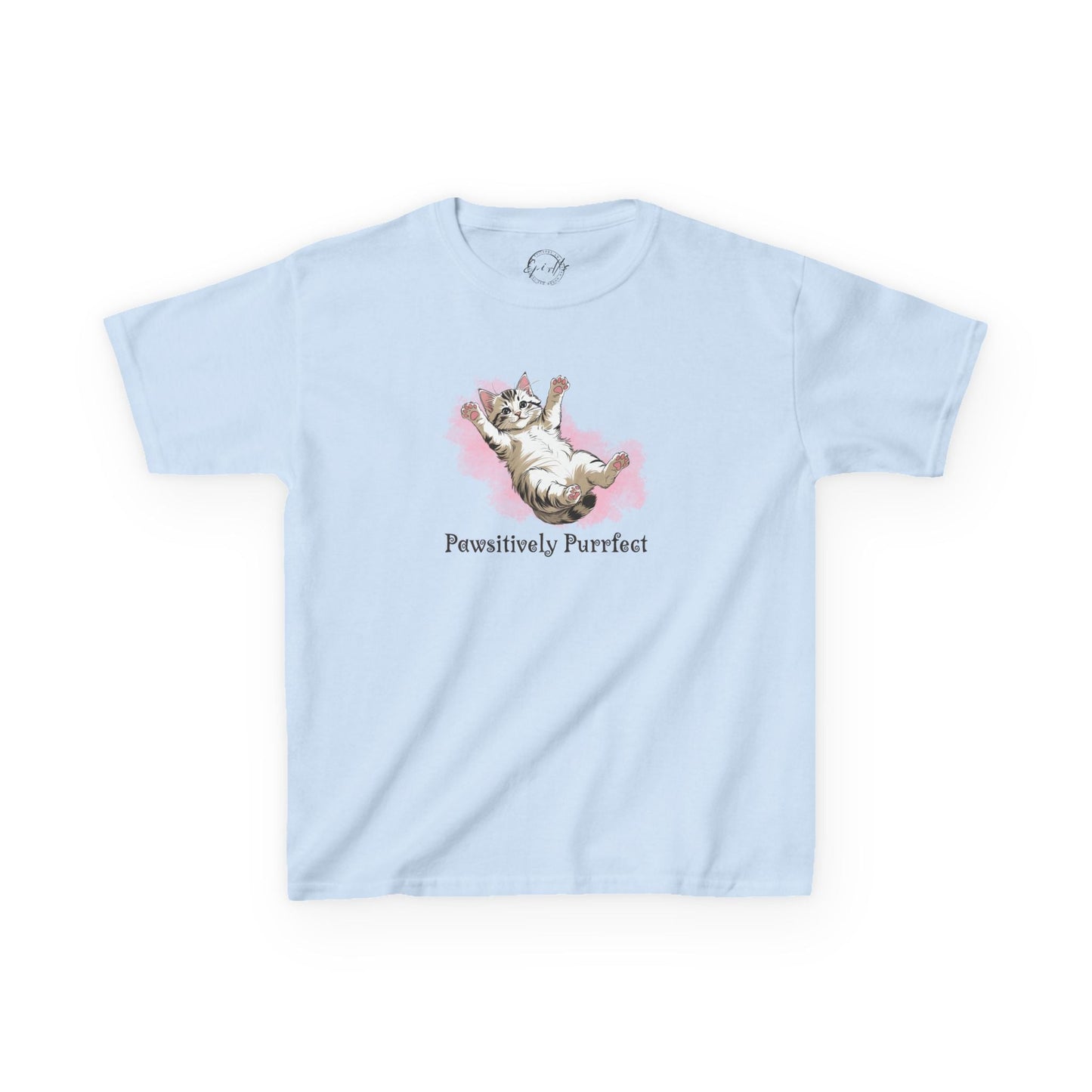 T-shirt graphique pour enfants Purrfect Cat