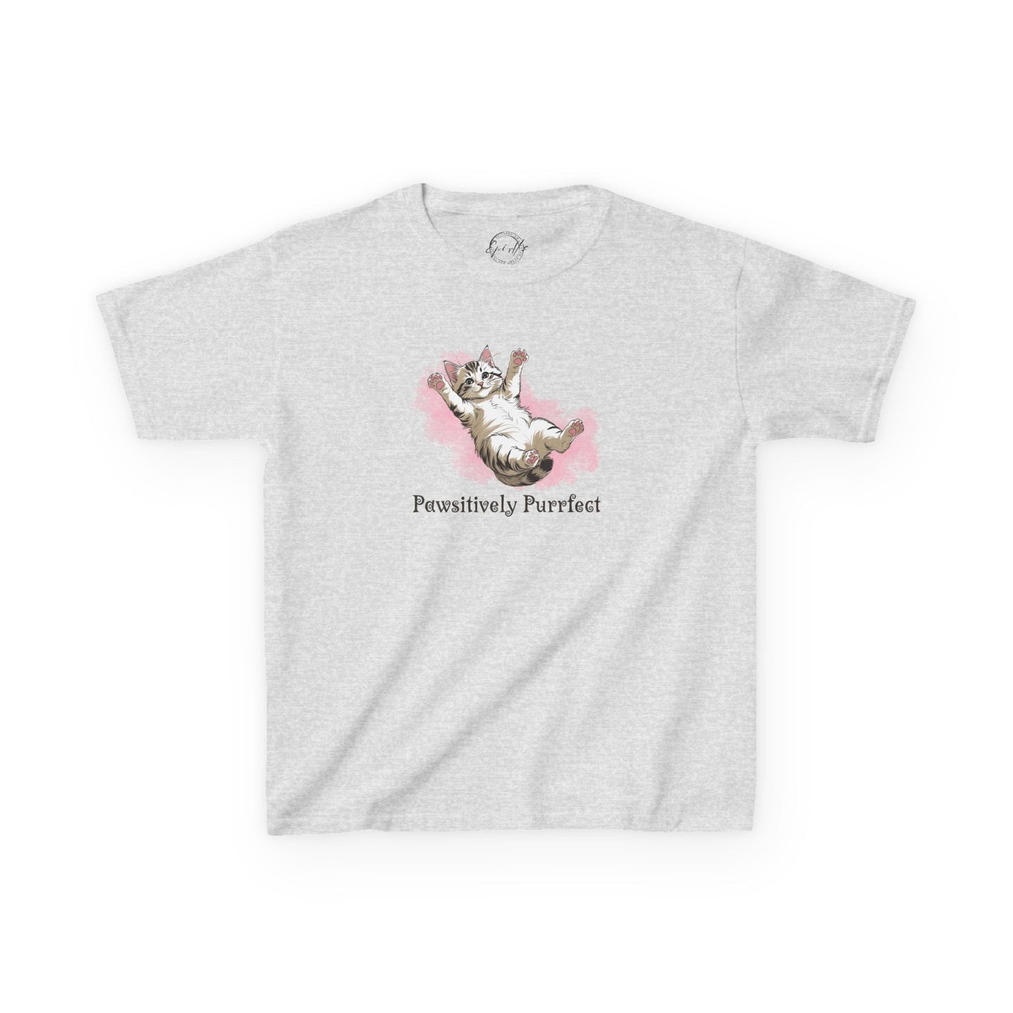 T-shirt graphique pour enfants Purrfect Cat