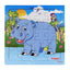 Educational Wooden Animal and Vehicle Puzzles for Kids