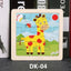 Educational Wooden Animal and Vehicle Puzzles for Kids
