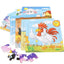 Educational Wooden Animal and Vehicle Puzzles for Kids