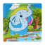 Educational Wooden Animal and Vehicle Puzzles for Kids