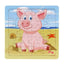 Educational Wooden Animal and Vehicle Puzzles for Kids