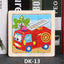 Educational Wooden Animal and Vehicle Puzzles for Kids