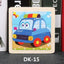 Educational Wooden Animal and Vehicle Puzzles for Kids