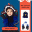 Cagoule en Fleece d'Hiver pour Enfants - Masque Complet Coupe-Vent