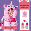 Cagoule en Fleece d'Hiver pour Enfants - Masque Complet Coupe-Vent