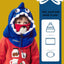 Cagoule en Fleece d'Hiver pour Enfants - Masque Complet Coupe-Vent