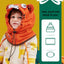 Cagoule en Fleece d'Hiver pour Enfants - Masque Complet Coupe-Vent