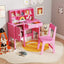 Ensemble Bureau et Chaise pour Enfants avec Rangement - Rose