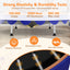64 Inch Kids Trampoline with Canopy & Safety Net - Orange