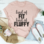 Camiseta tipo ajuste y esponjosa