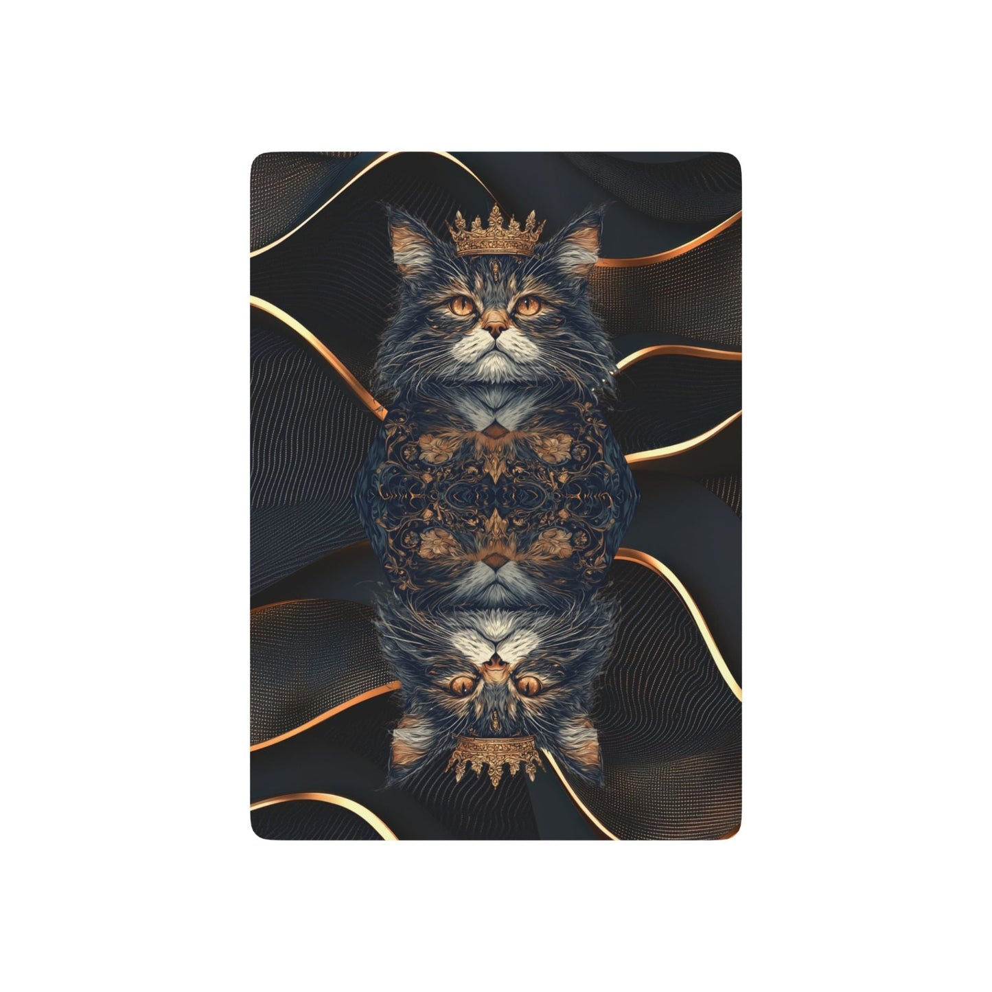 King Cat Poker Playing Cards for Game Nights