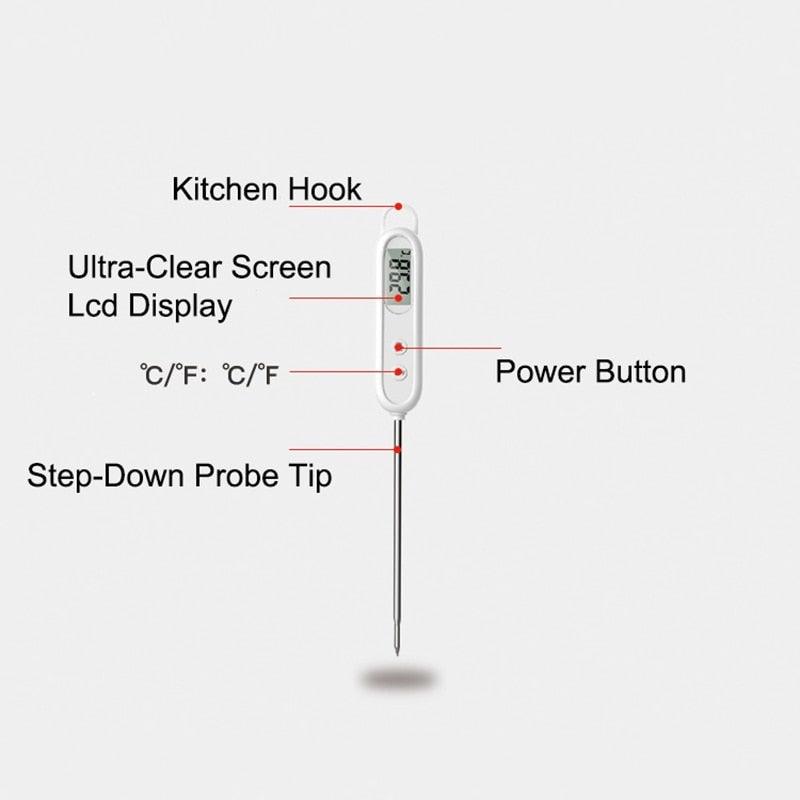 Premium Instant-Read Digital Kitchen Thermometer