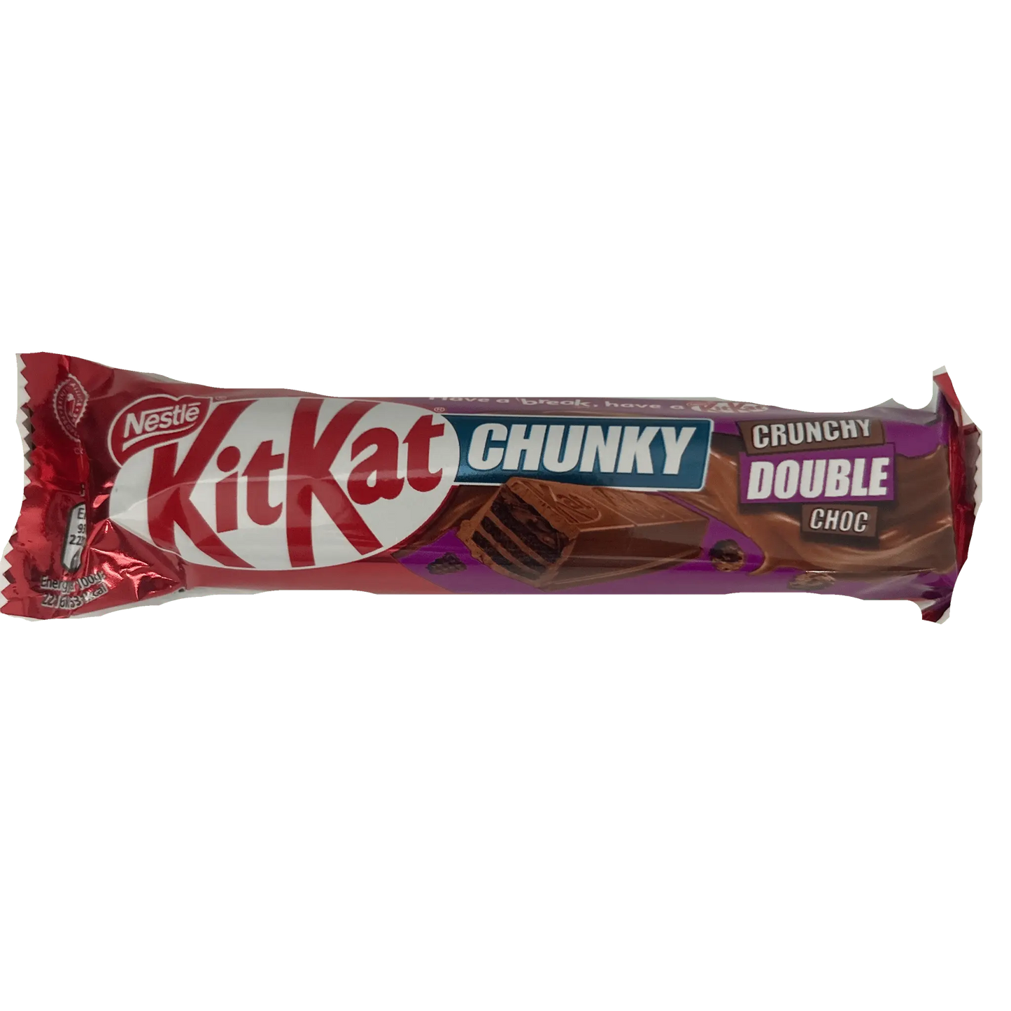 Barra de Wafers KitKat Chunky Doble Chocolate 42g (Reino Unido)