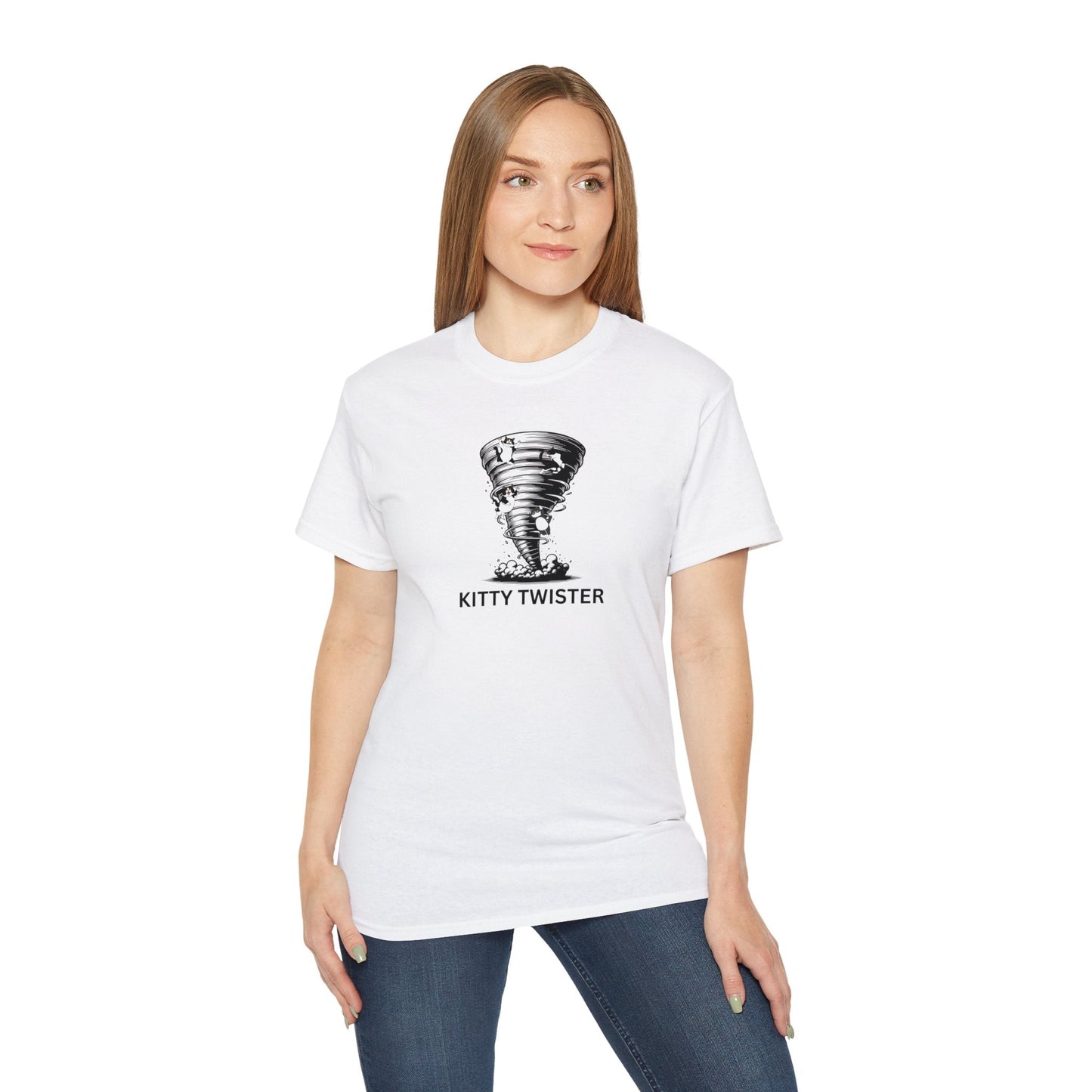 Kitty Twister Unisex Ultra Cotton Tee