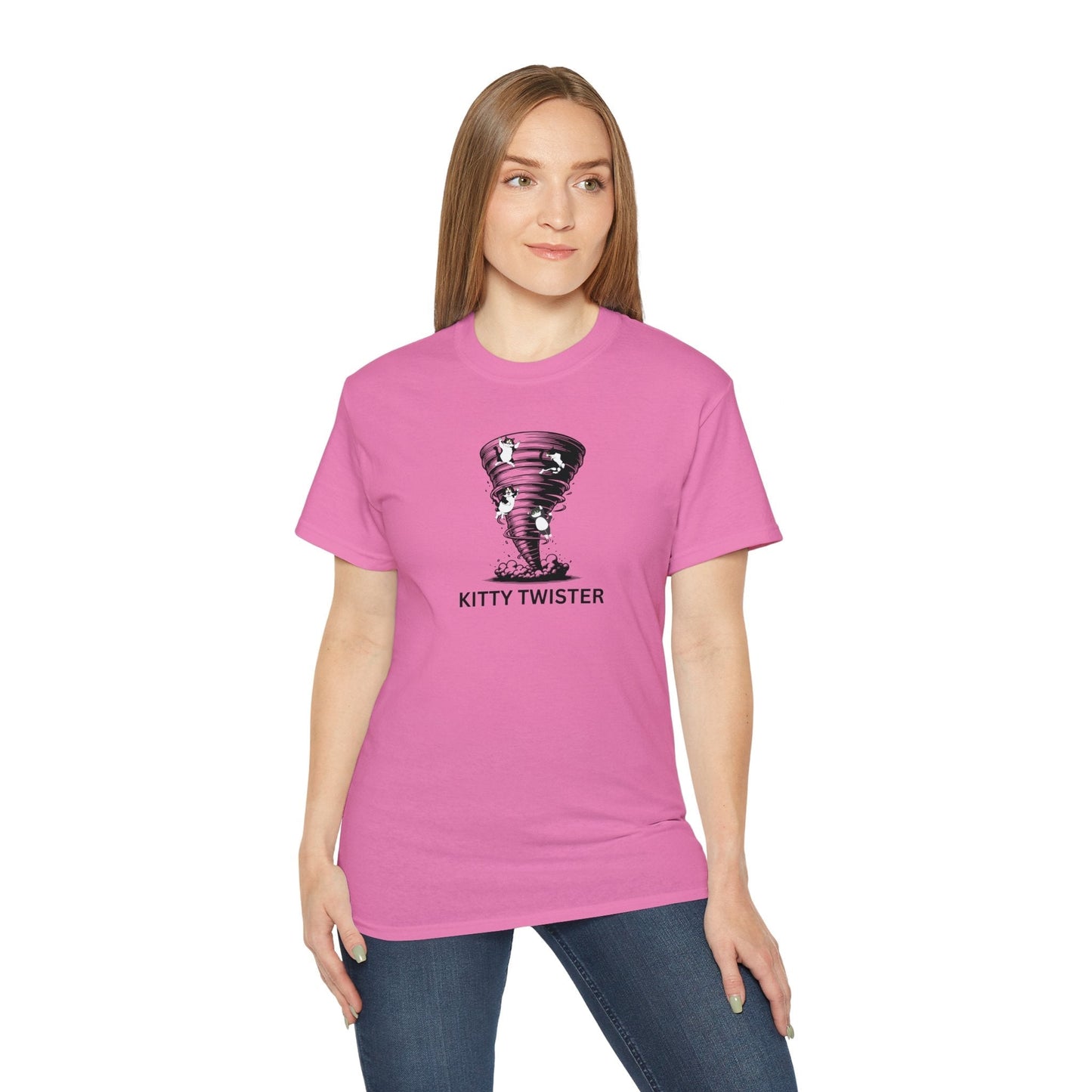 Kitty Twister Unisex Ultra Cotton Tee