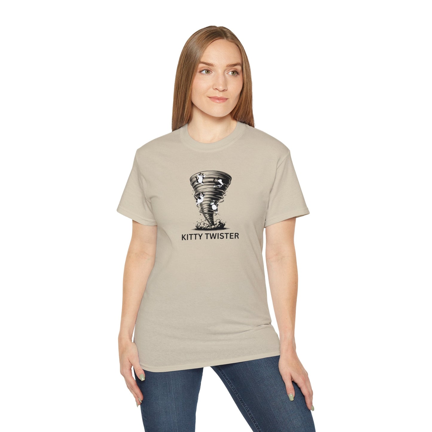 Kitty Twister Unisex Ultra Cotton Tee