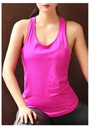 Camisetas de Yoga Sin Mangas para Mujeres Casual