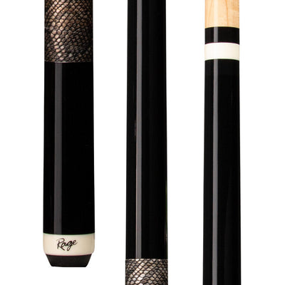 Stylish Faux Snake Skin Billiard Cue Stick for Professionals - Korvel