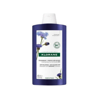 Klorane Anti-Yellowing Shampoo with Centaury - 400 ml