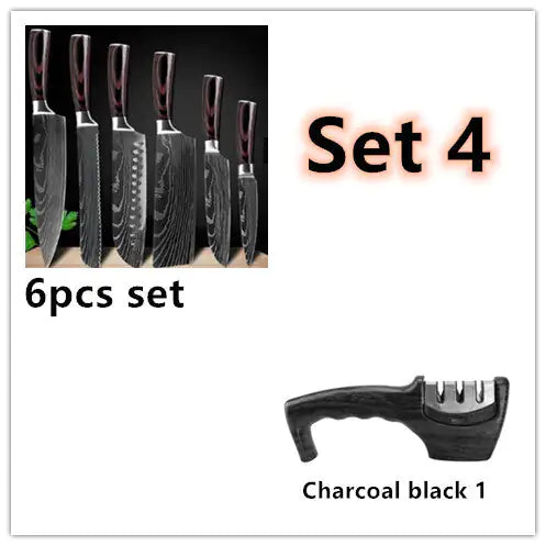Juego de cuchillos de cocina Carpenter's Special de 6 piezas