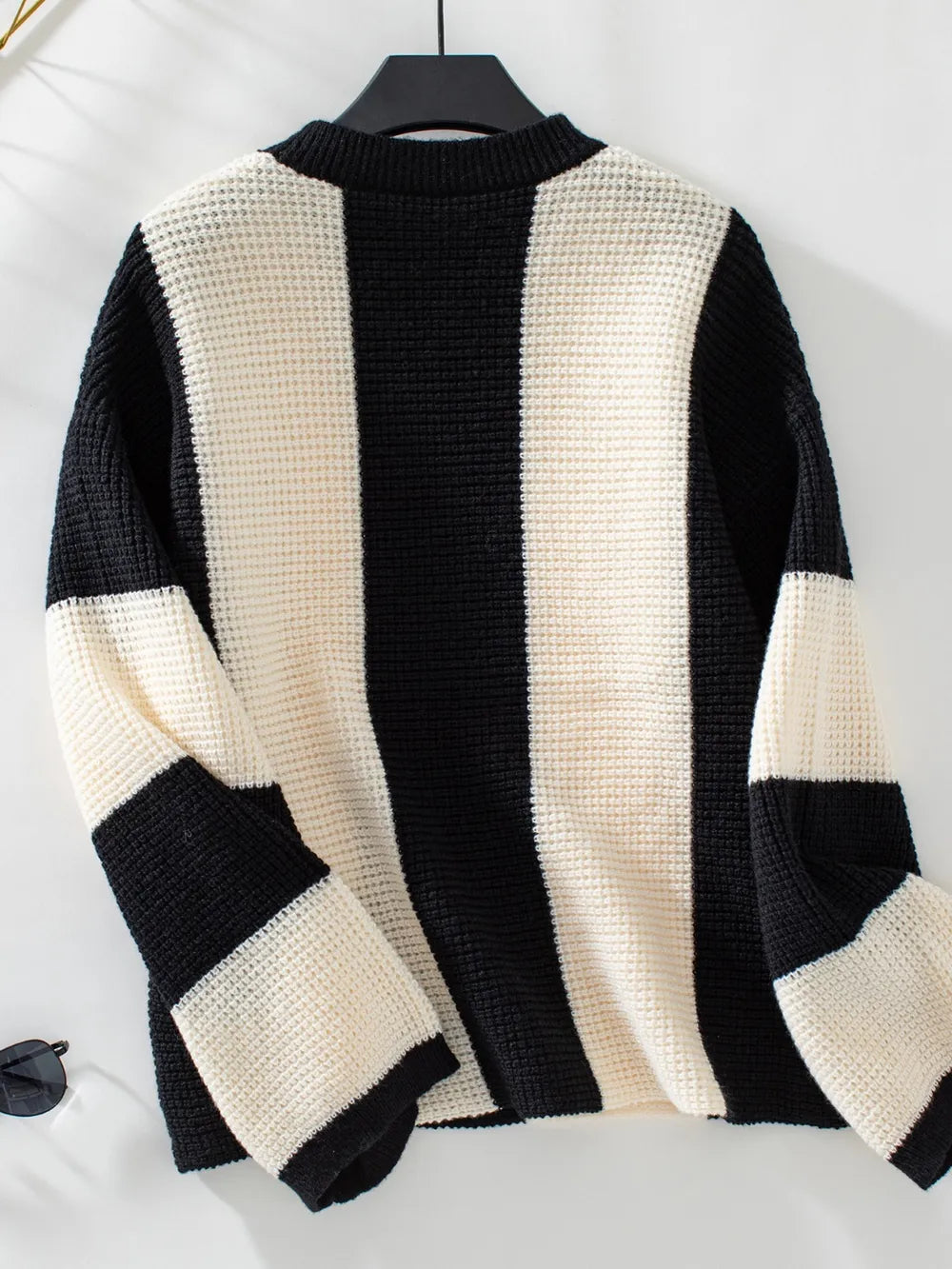 Casual Loose Knitted Pullover Sweater for Women