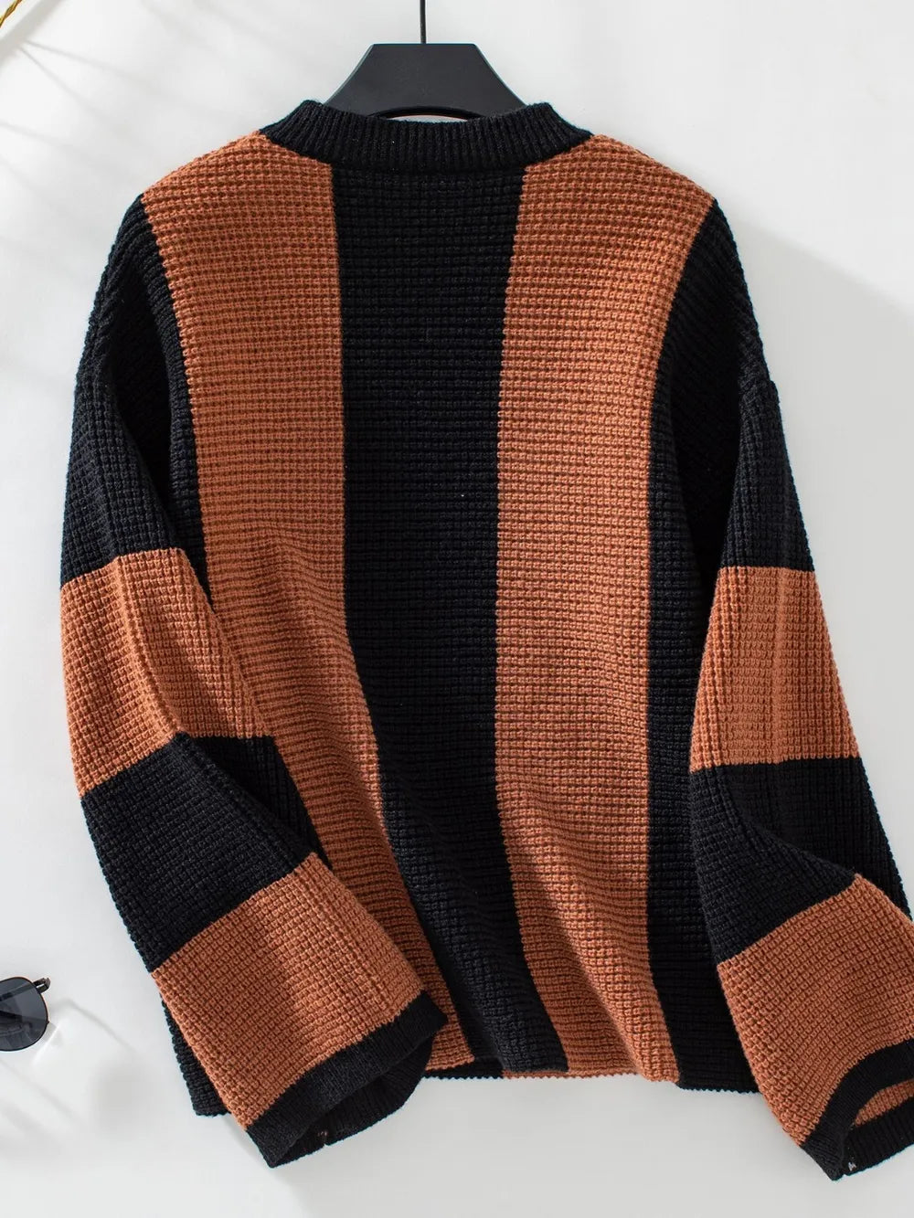 Casual Loose Knitted Pullover Sweater for Women