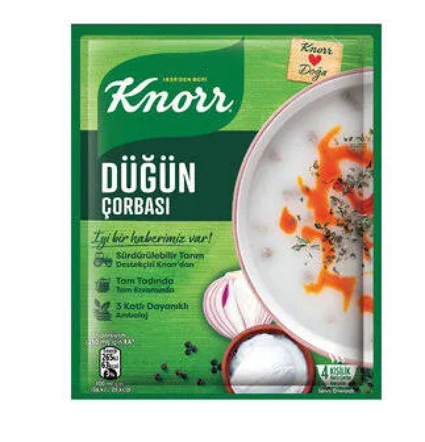 Knorr Düğün Çorbası – Traditional Wedding Soup Mix (72g)