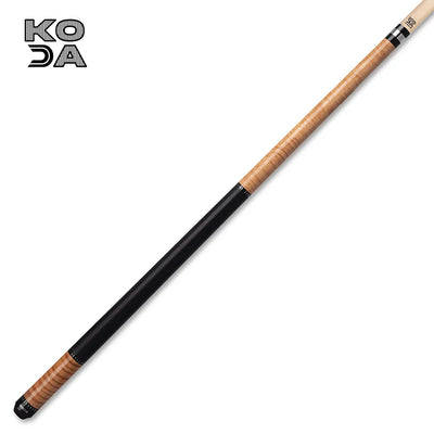 Premium KODA Curly Maple Billiard Cue with Irish Linen Grip