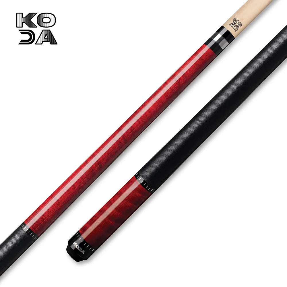 Premium KODA Curly Maple Billiard Cue with Irish Linen Grip