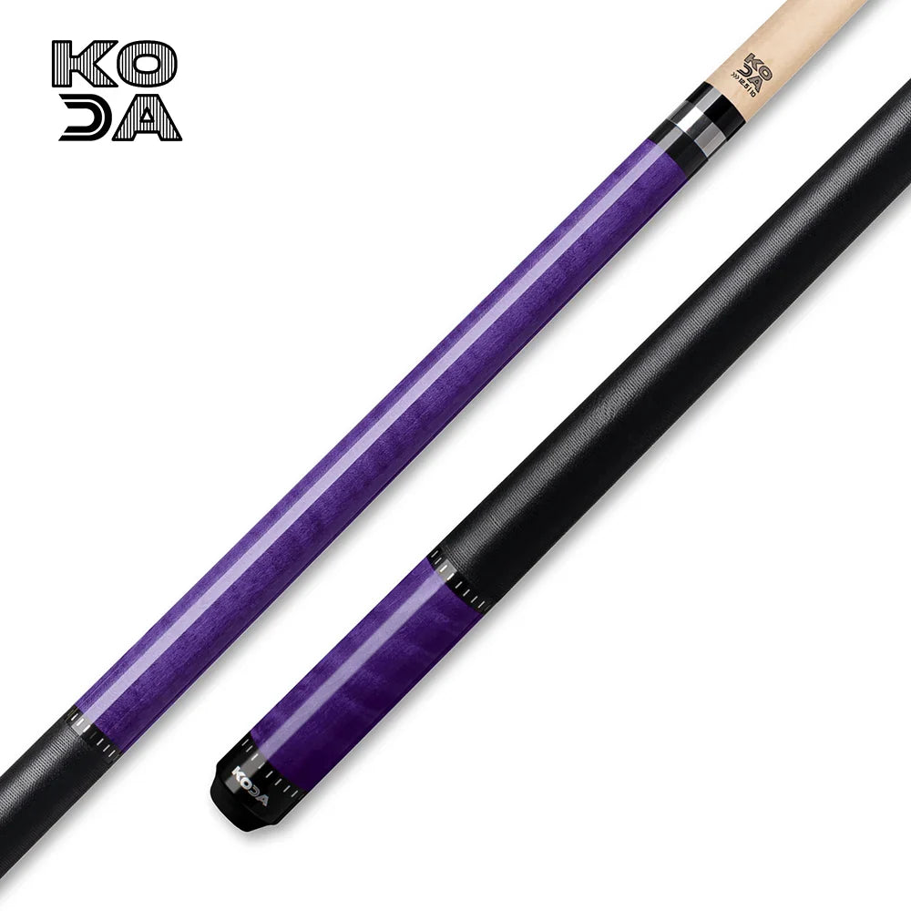 Premium KODA Curly Maple Billiard Cue with Irish Linen Grip