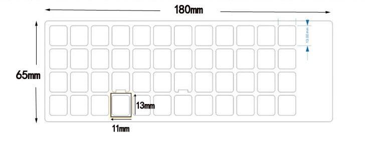 Autocollants de Clavier Coréens pour Ordinateurs Portables et de Bureau