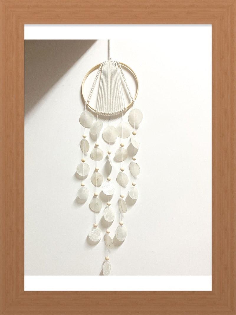 Korean Style Shell Wind Chime - Melodious Home Decor