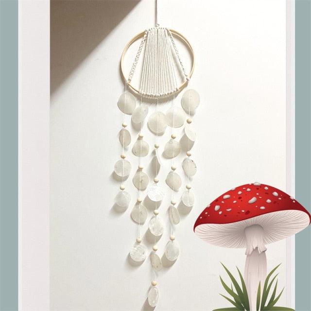 Korean Style Shell Wind Chime - Melodious Home Decor