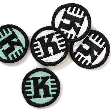K-Logo - Parche Bordado Kastaplast (Para Coser/Pequeño)