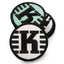 K-Logo - Parche Bordado Kastaplast (Para Coser/Pequeño)
