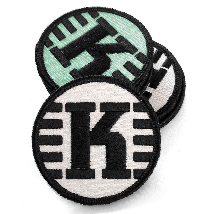 K-Logo - Parche Bordado Kastaplast (Para Coser/Pequeño)