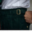 Corduroy Straight High Waist Casual Pants for Men
