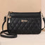 Bolso Cruzado de Cuadro de Diamante Elegante