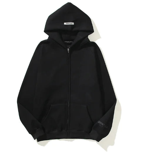 Sudadera con cremallera sencilla