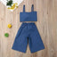 Conjunto de Camisa de Denim Premium para Mujeres