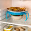 Soporte de Vaporera de Microondas en Niveles con Bandeja Resistente al Calor