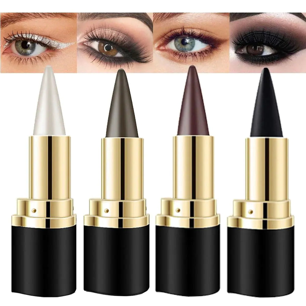 Ensemble de 4 crayons eyeliner gel - Étanche et polyvalent