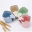 Wheat Square Mouth Oblique Toothbrush Cup