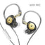Auriculares KZ EDX Pro - Auriculares In-Ear Premium para Música y Juegos