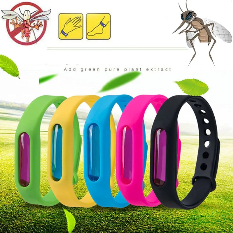 Pulsera de Silicona Premium Anti-Insectos