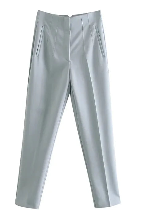 Pantalons crayon taille haute élégants pour femmes