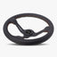 Le Mans Steering Wheel | Premium Black Leather & Anodized Spokes - Korvel