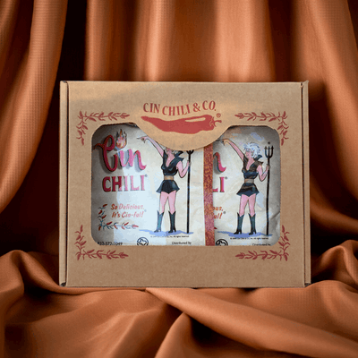 Cin Chili International Championship Chili Mix – 6 Pack Gift Box - Korvel